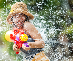 Water Fight!