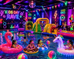 Franklin Day Rave, Pool Party